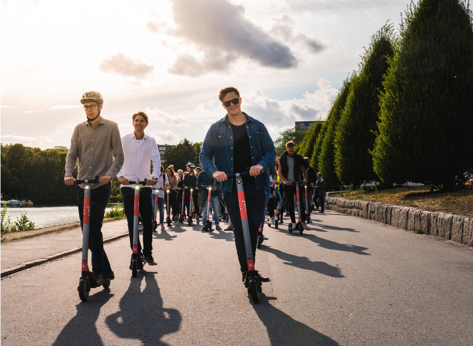 E-Scooter sharing service in Stockholm